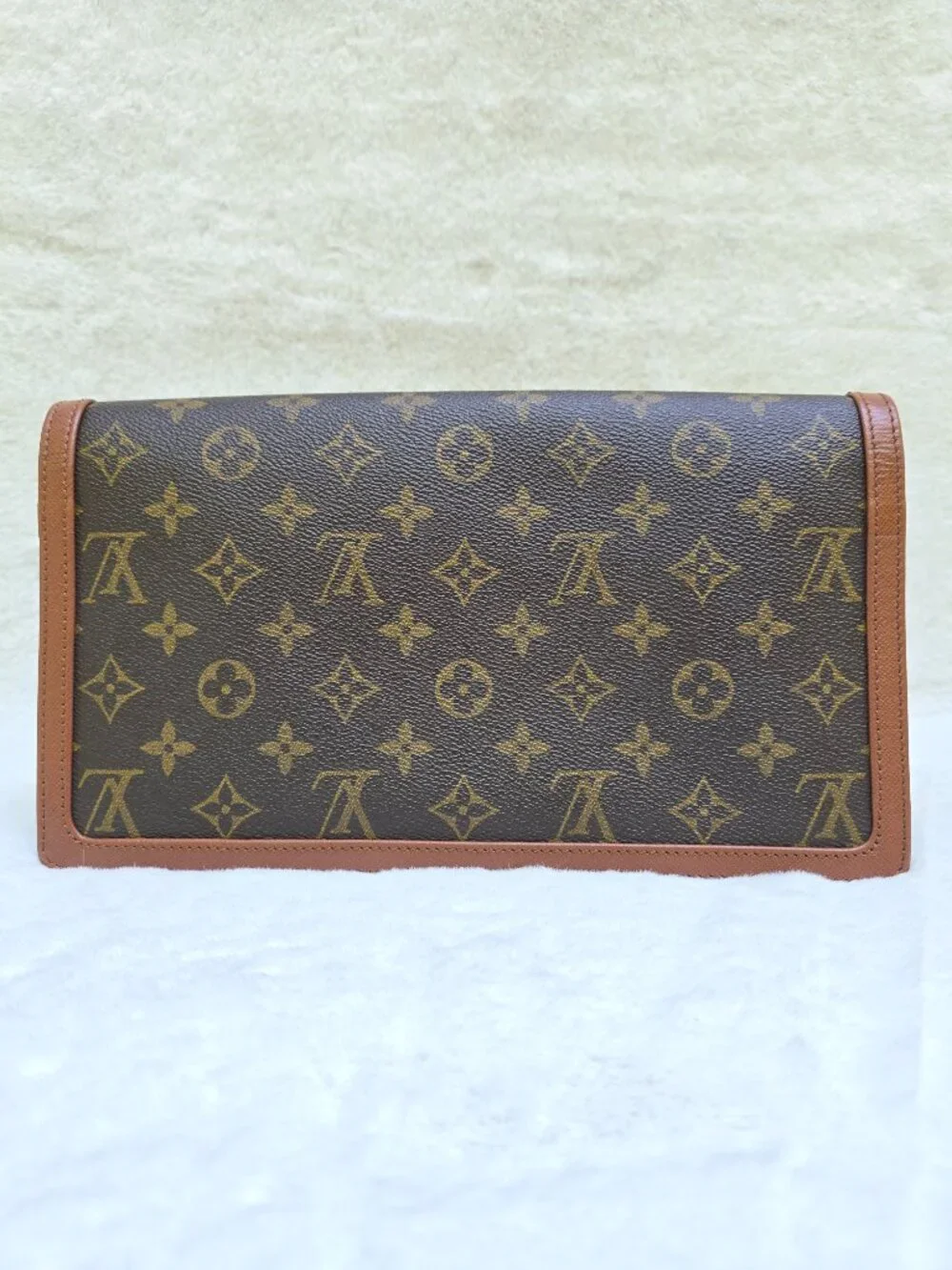 Authentic LOUIS VUITTON Pochette Dame GM Clutch Bag - Picture 2 of 13